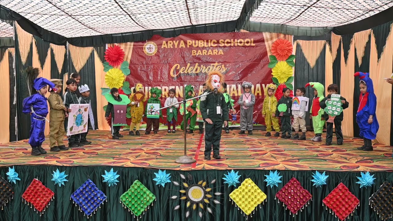 #ARYA PUBLIC SCHOOL #BARARA #ANNUAL DAY #NURSERY #fashionshow
