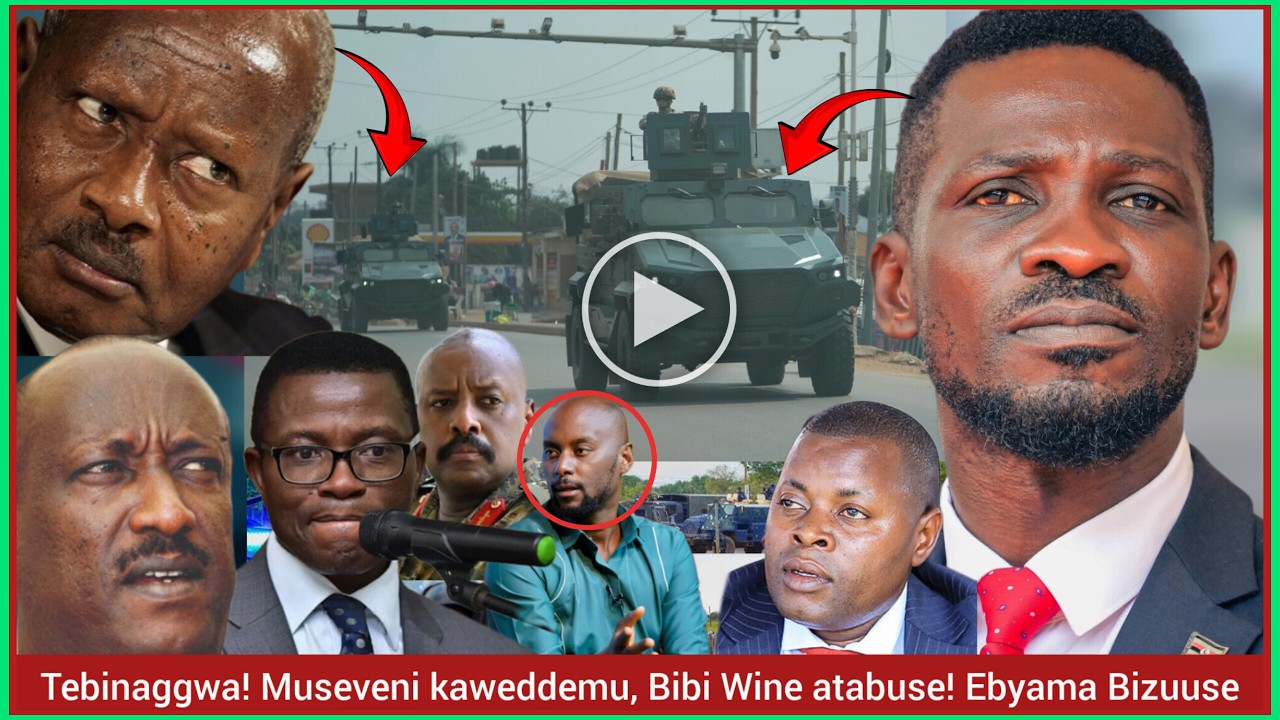 Agatalinda! Amaje galumbye ewa Bobi Wine galemeddeyo! Tebinaggwa Museveni asattira! Ebyama bizuuse!