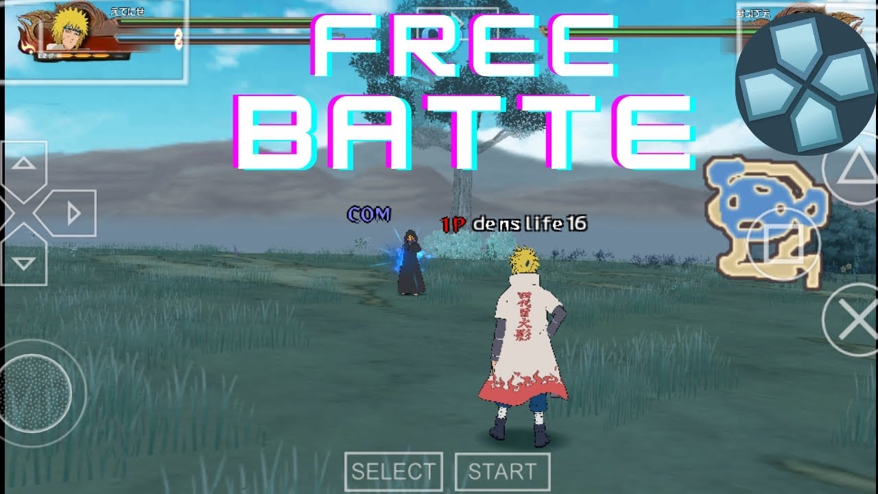 como colocar modo free batte no Naruto Shippuden ultimate ninja impact psp