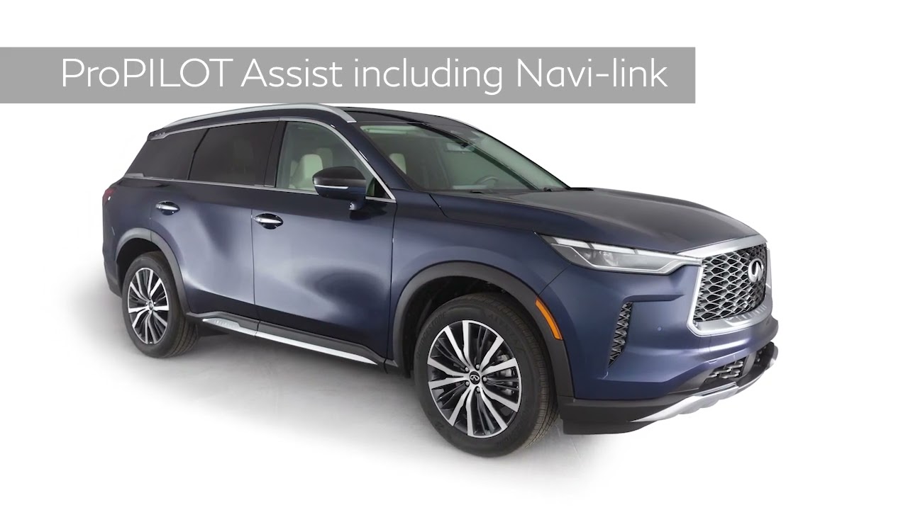 2024 INFINITI QX60 - ProPILOT Assist including Navi-link (if so equipped)