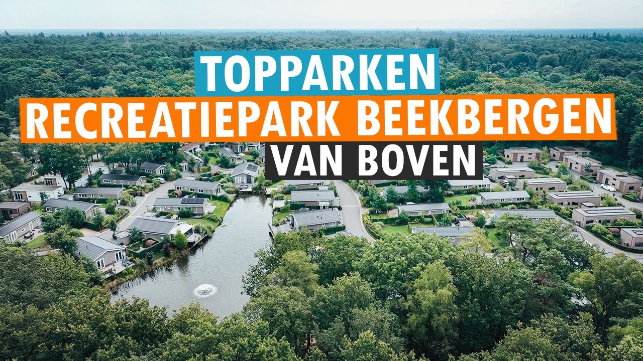RECREATIEPARK BEEKBERGEN 🏡🌳 VAN BOVEN | DRONE 🚁 | 4K | PARKVAKANTIES 💚