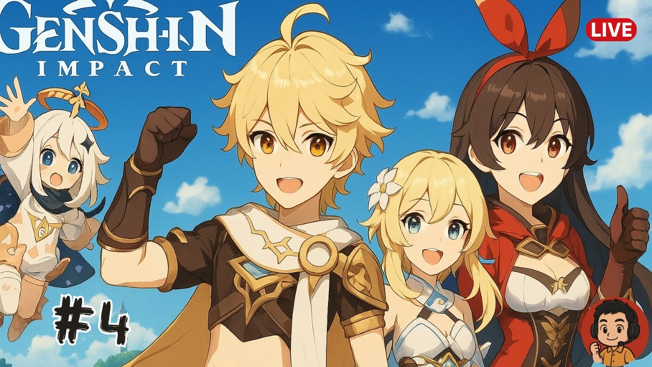🎮 LIVE: Continuing Genshin Impact #4 | SenjuPlayz