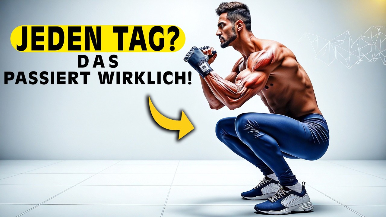 Täglich Kniebeugen verändert MEHR als du DENKST !