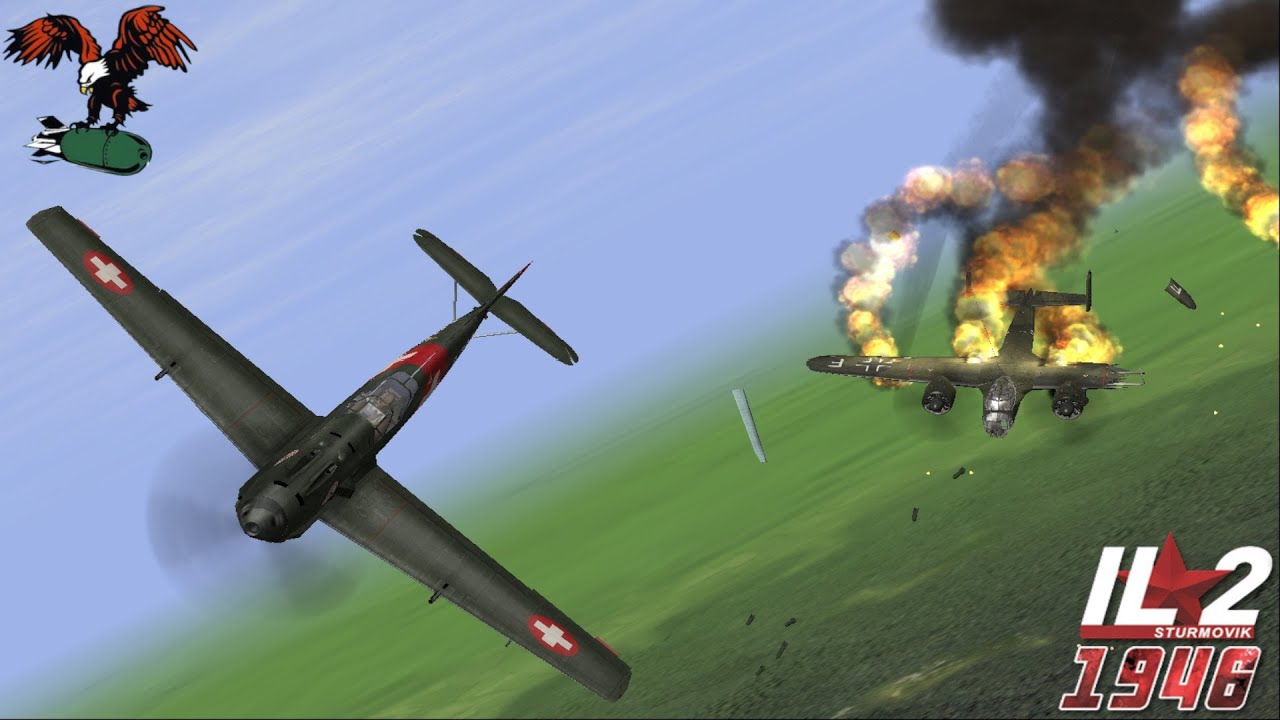 Neutral-Caótico Misión sobre Suiza 🇨🇭 en Il-2 1946 mod Ultrapack.