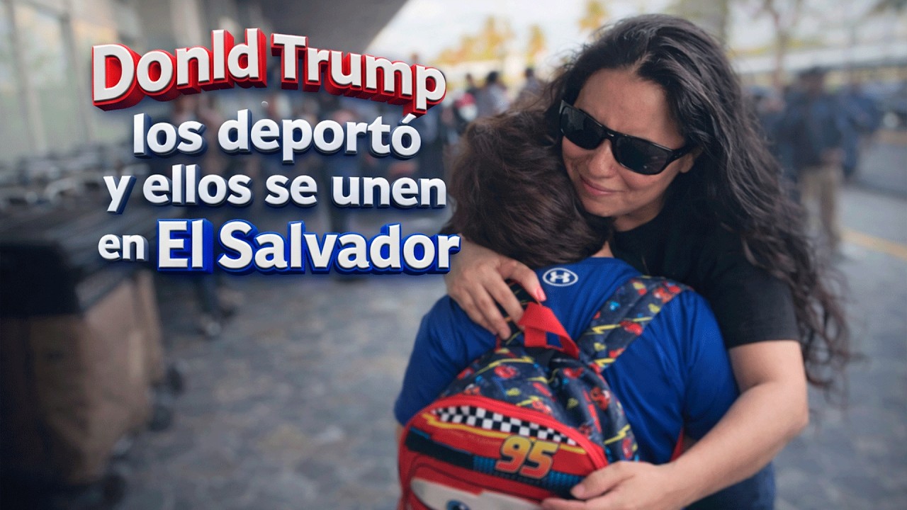 Donald Trump deportó a su madre 😢 y Mateo se reúne con ella en El Salvador 🇸🇻