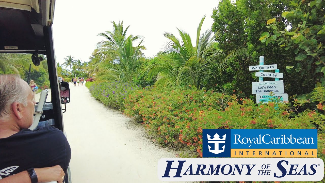 Harmony Of The Seas - Riding The Tram Around Perfect Day | Oakland Travel