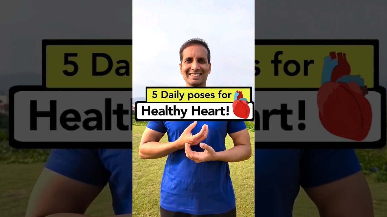 5 Yoga Poses for a Healthy Heart | Simple Practices to Support Heart Health Naturally
