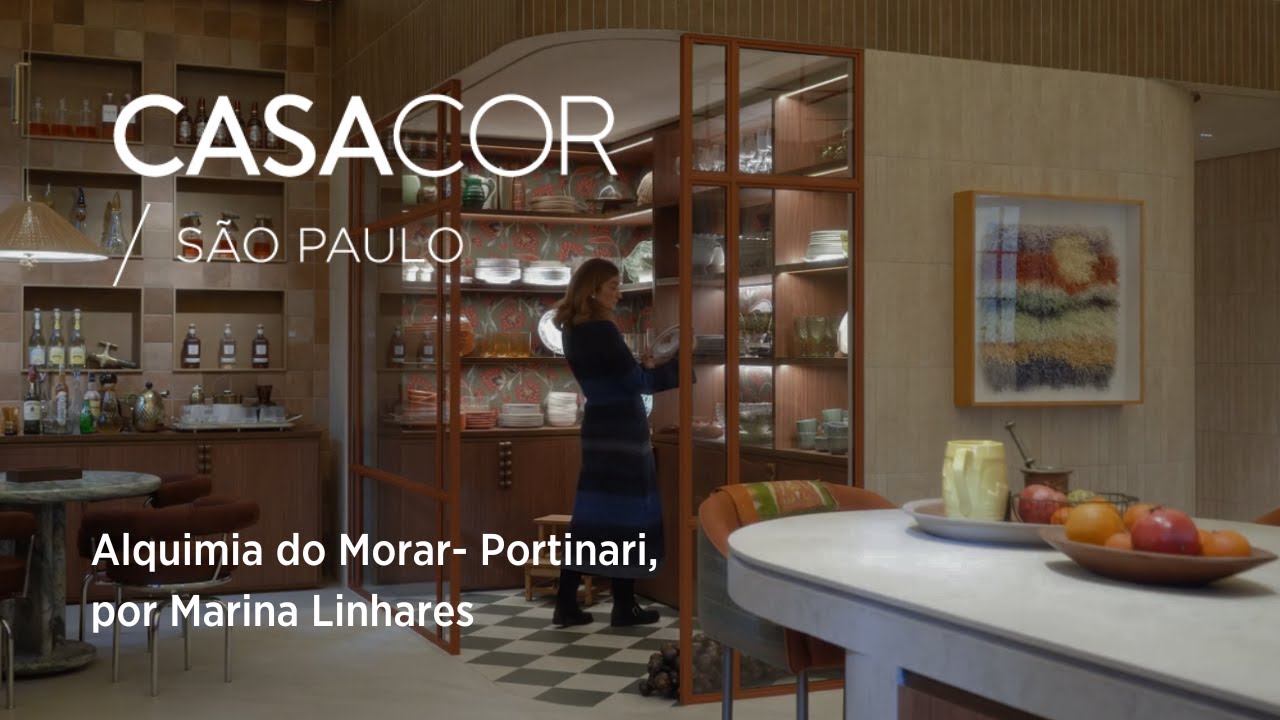 Portinari e Marina Linhares encantam com casa sensorial na CASACOR SP