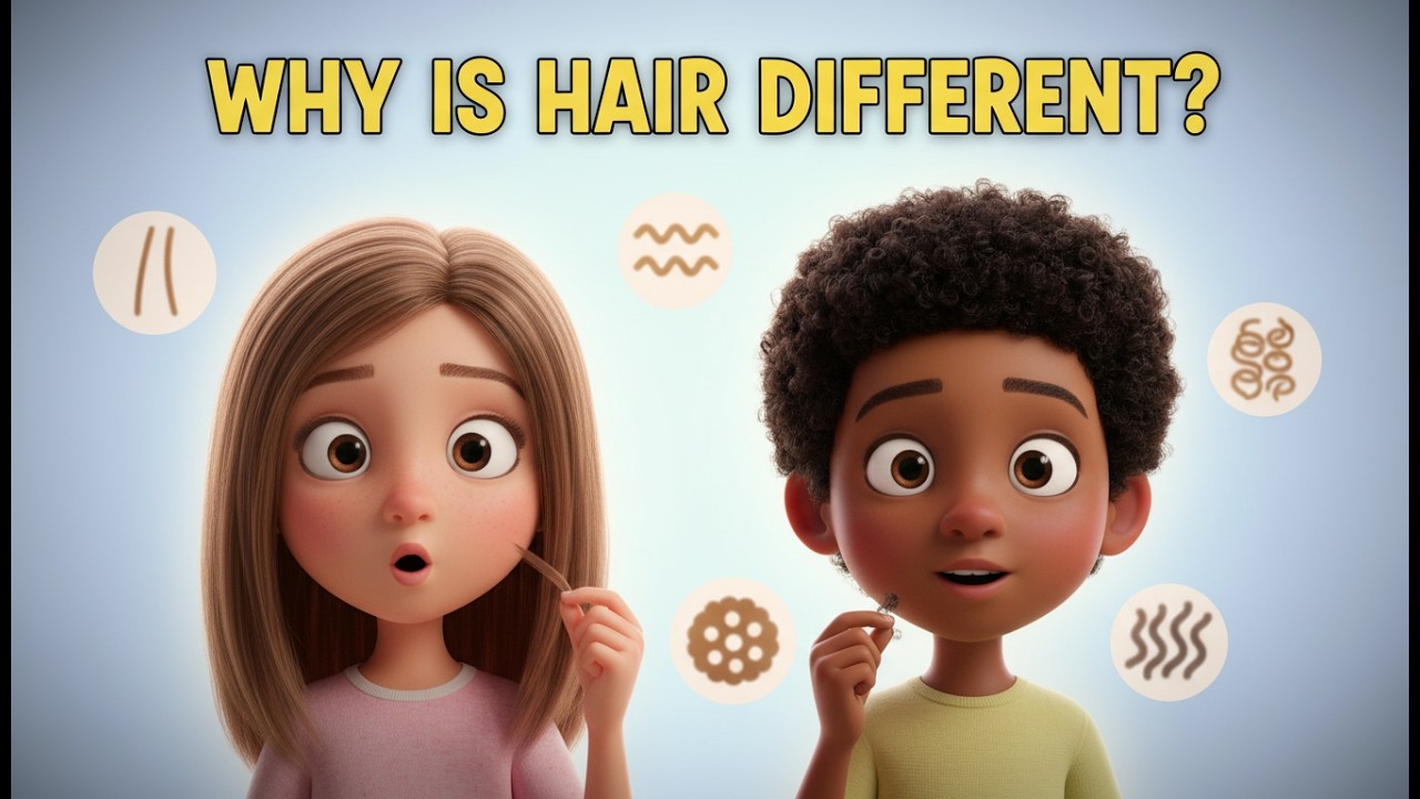 Why is Our Hair Different? 🌿 A Gentle Science Adventure | Mindful Moments Kids
