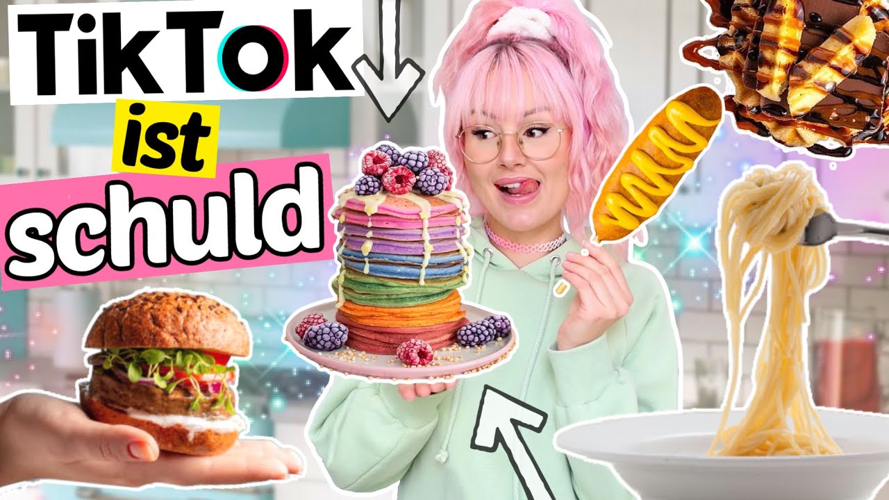 1 Woche TikTok Food Trends testen 😳 | ViktoriaSarina