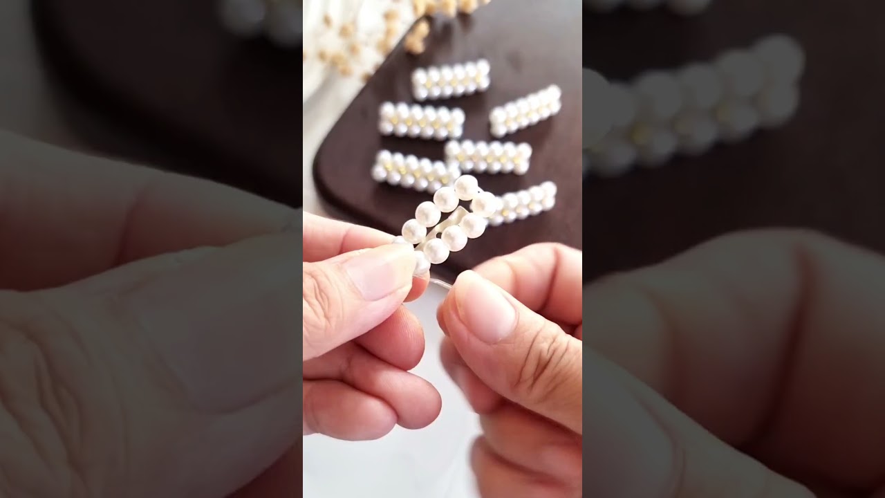 Tutorial Peniti Bros Dagu Mutiara paling classic dam laris sepanjang masa #diy #tutorialkoleksikikie