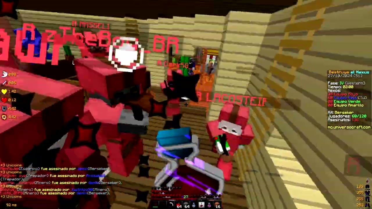Destruye el nexus // spawnkill de 250kills + Drops de gaps