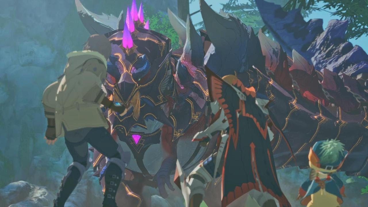 MONSTER HUNTER STORIES 3: TWISTED REFLECTION Trial Version - Honed Glavenus Boss Battle