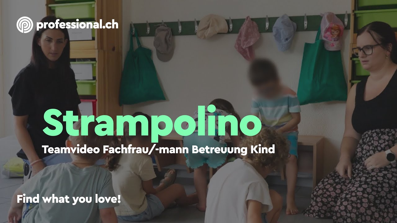 Fachperson Betreuung Kind bei der Strampolino | professional.ch