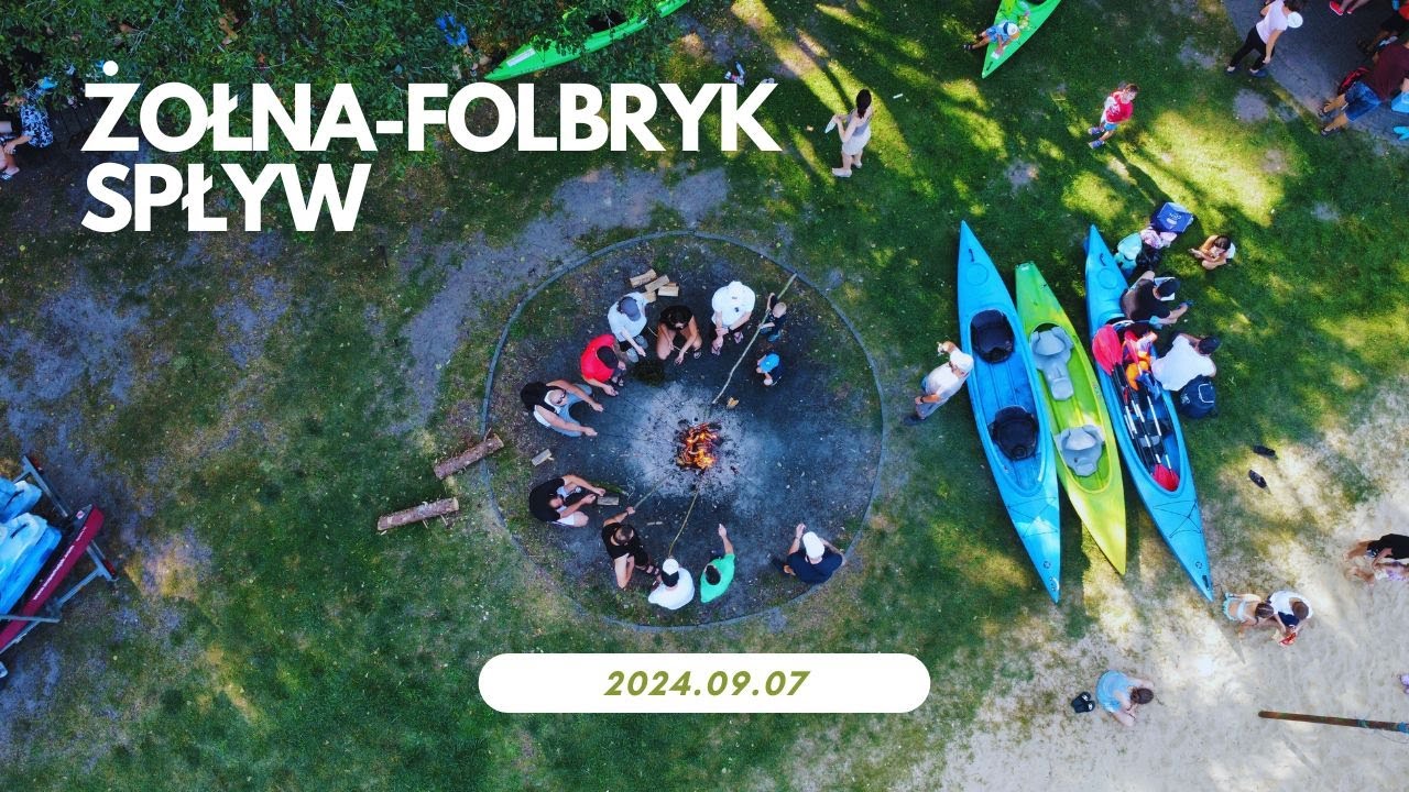Spływ kajakowy, Brda: Żołna - Folbryk (skr&oacute;t)