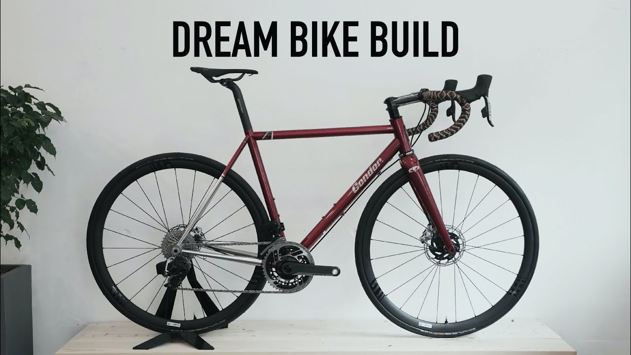 DREAM BIKE BUILD | CONDOR ACCIAIO STAINLESS STEEL BIKE ; 콘돌 아치아이오 스테인리스 스틸 로드자전거 조립