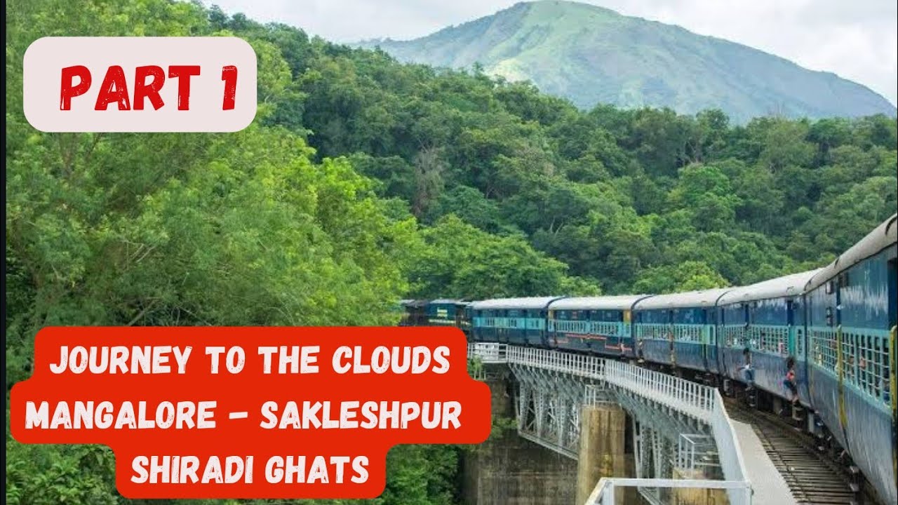 Western Ghats Train Journey | 16516 Karwar Yesvantpur Exp Indian Railways Scenic Journey | 4K