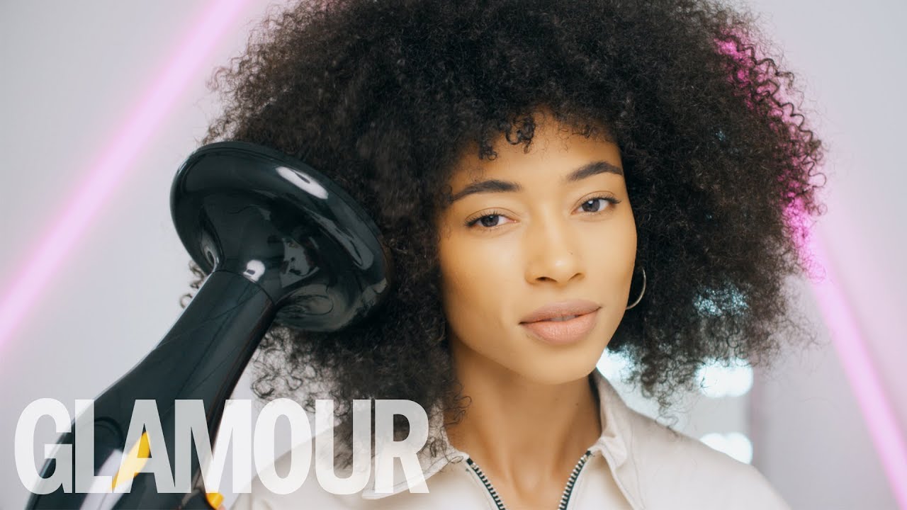 Natural Curly Hair Care Tutorial with Lesley Buckle | GLAMOUR UK
