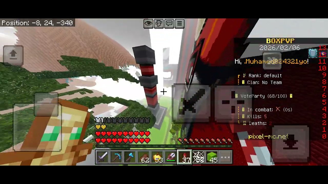 PixelMC boxpvp جلد #1
