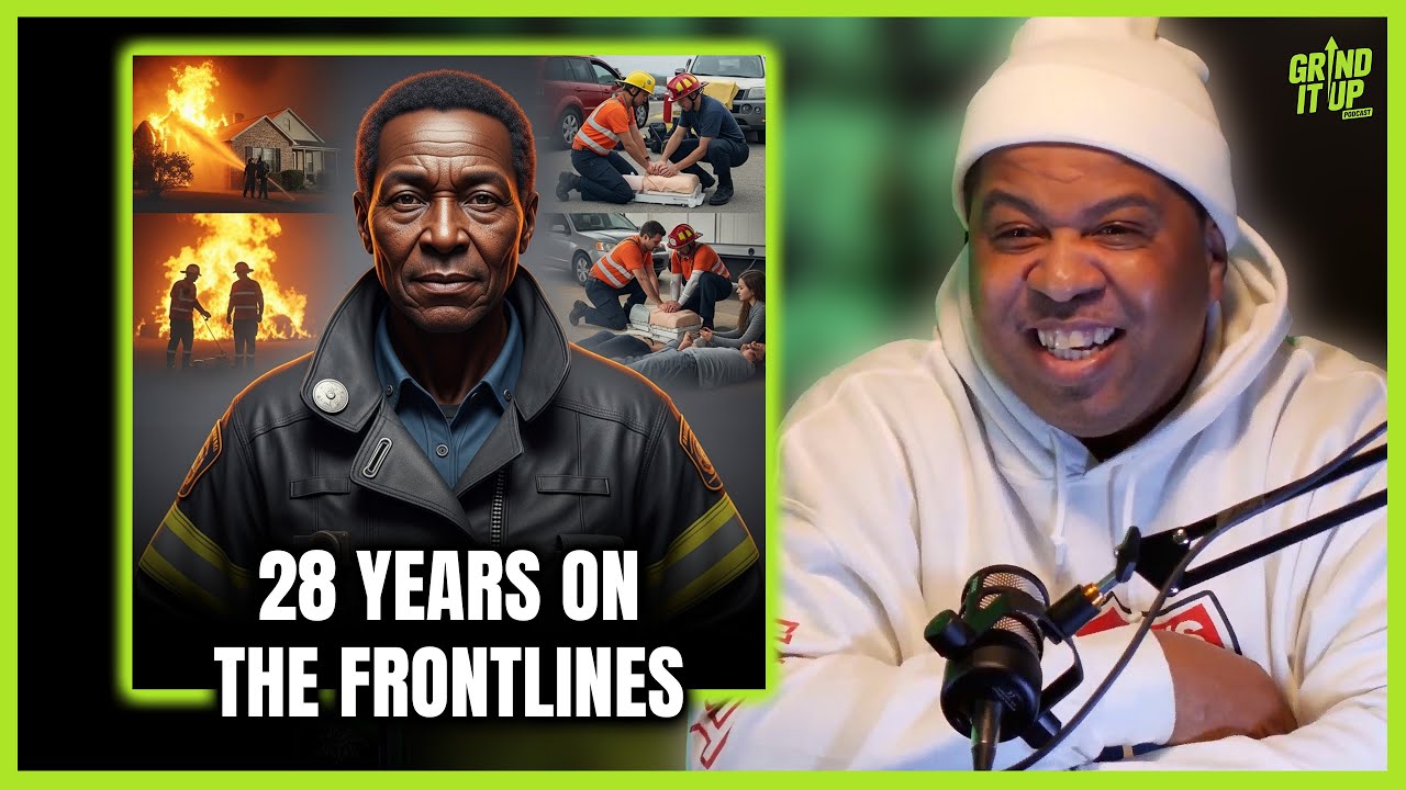 28 Years on the Frontlines: A Firefighter's Impact and Life-Saving Stories | Grind It Up Podcast