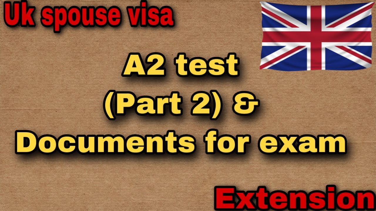 A2 test Gese grade 3 | UK Spouse visa A2 test for extension | Part 2 | UK 🇬🇧