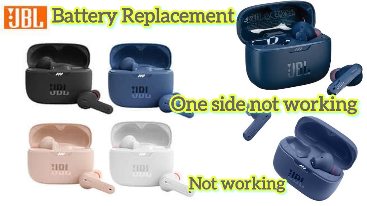 JBL Tune 230NC TWS buds one side not working solution | all earbuds battery replacement of JBL TWS
