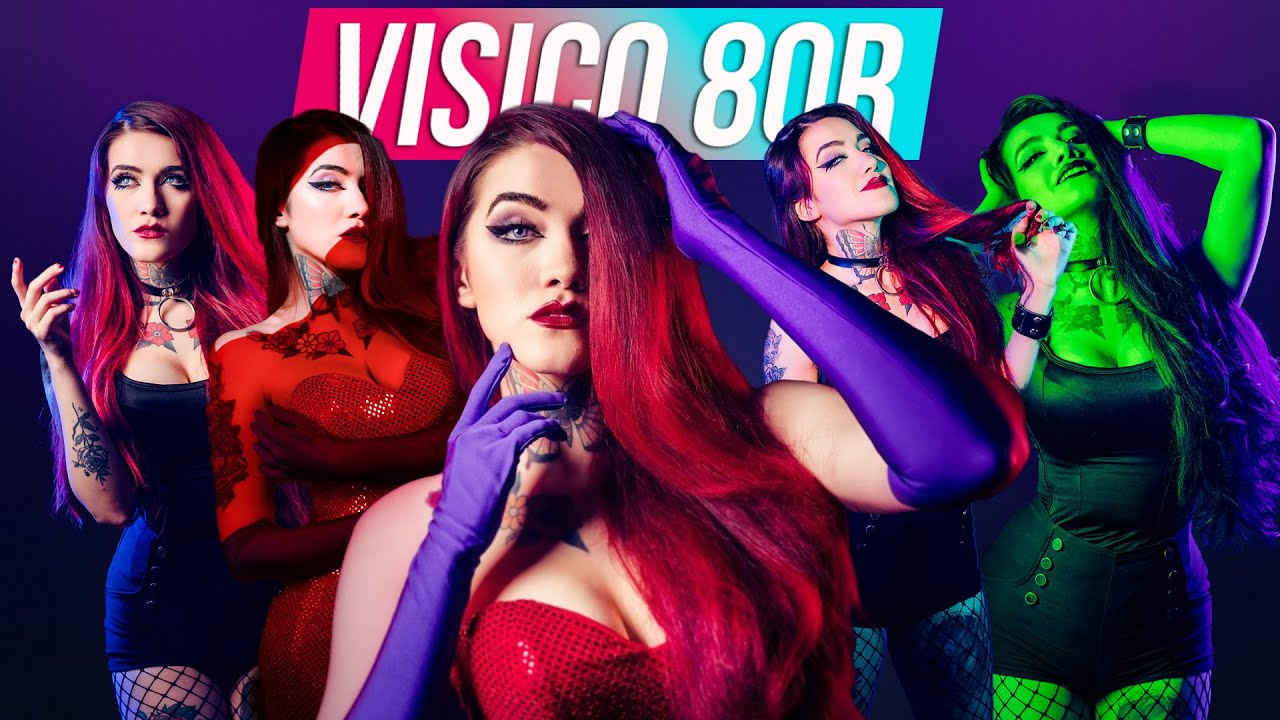 HOW TO SHOOT COLORFUL PORTRAITS WITH VISICO LED80R, LED-200A LIGHTS & Optical Beam Snoot
