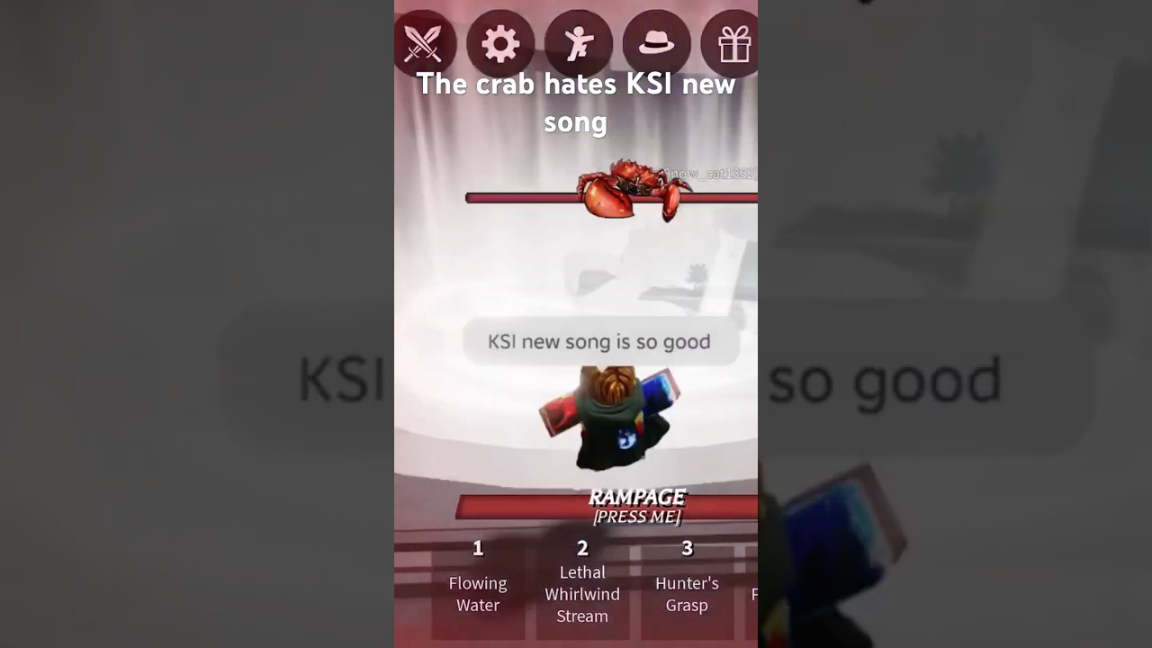 The crab hates the new KSI new song 