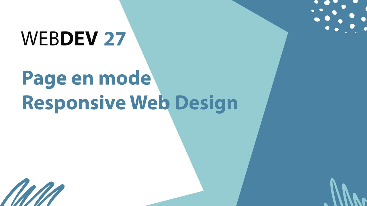 WEBDEV - pages en Responsive Web Design