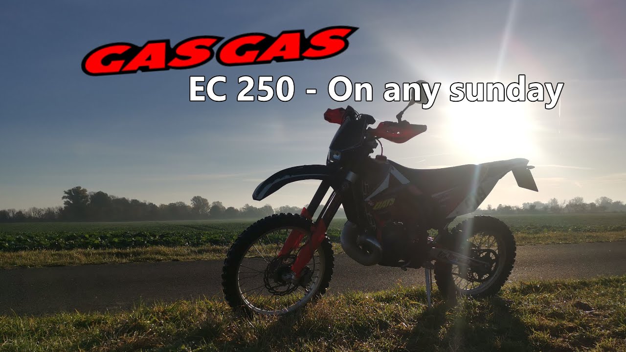 GasGas EC 250 (2006) - On any sunday - 2 stroke Enduro Hobby run with great sound