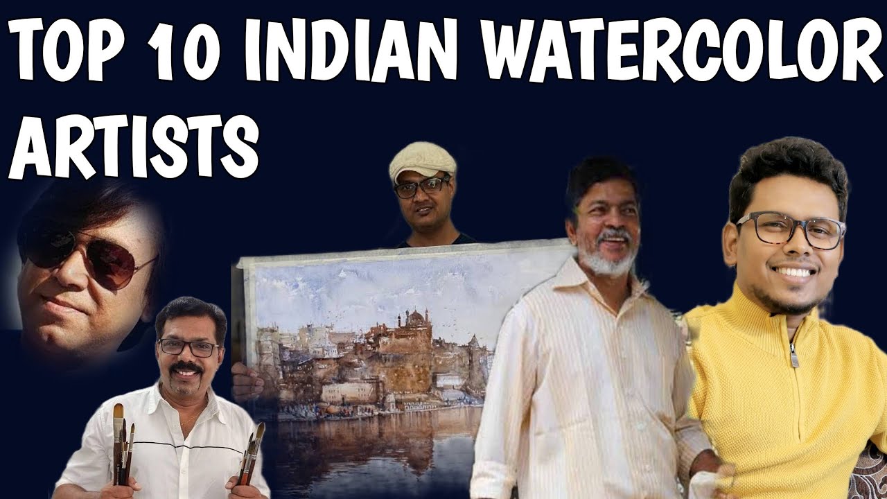 Топ-10 художников-акварелистов Индии | Мастера акварельной живописи 2021 года