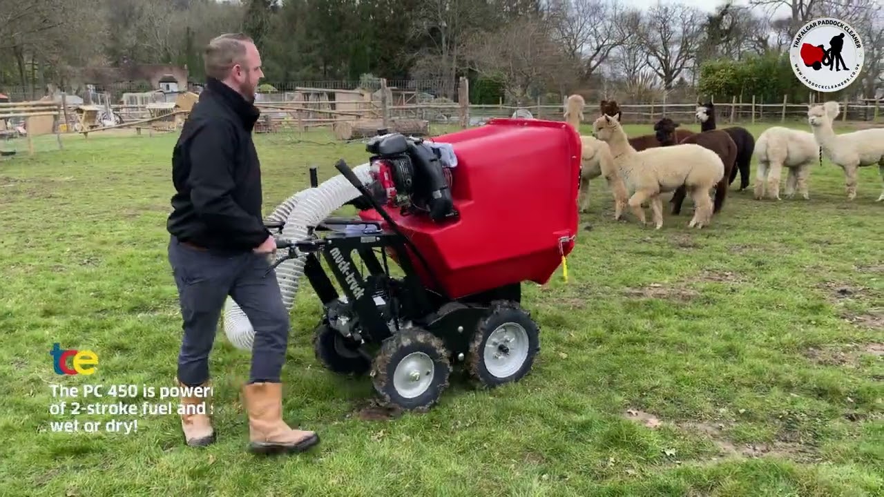 THE PC 450 POWER PADDOCK CLEANER 2