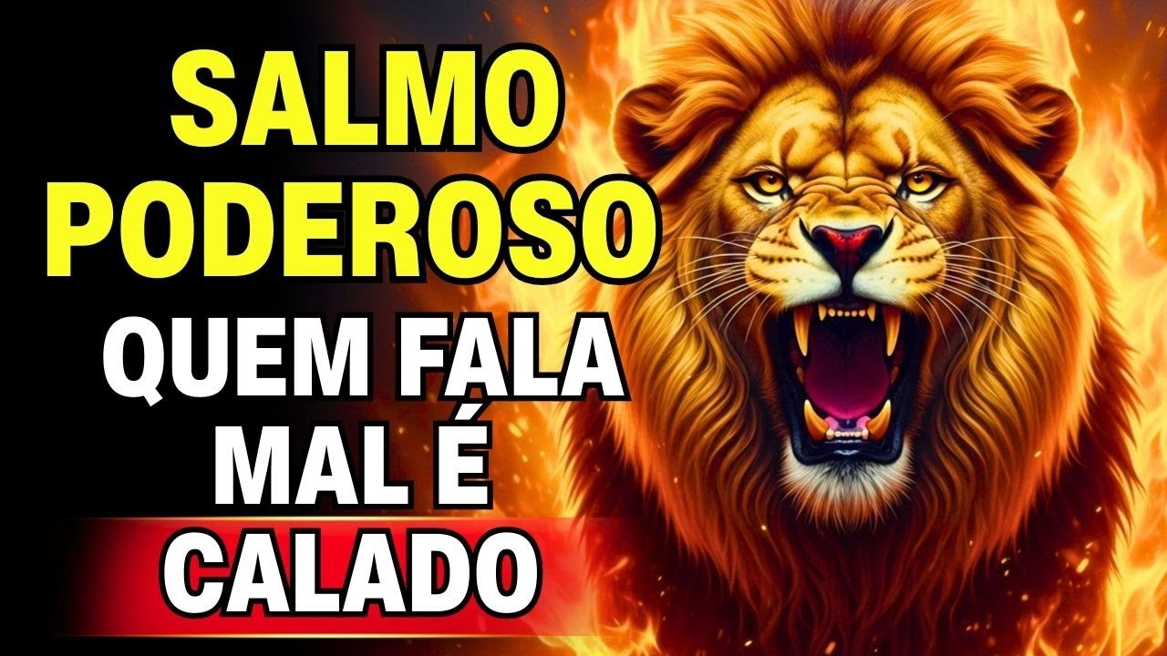 🔥 SALMO 58: Deus QUEBRA os Dentes de Quem Fala Mal de Você, Justiça Divina Hoje