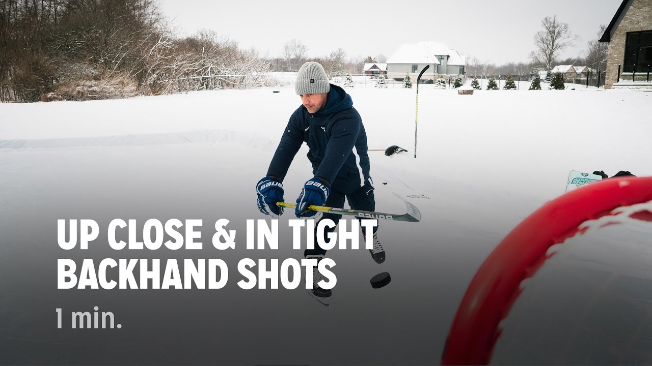 Up Close & In Tight Backhand Shots