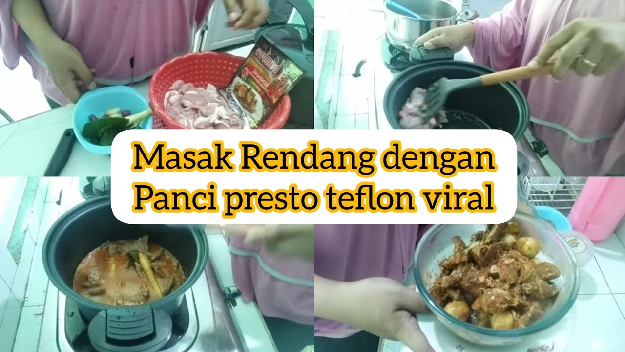 PERDANA II  MASAK RENDANG DENGAN PANCI PRESTO VIRAL