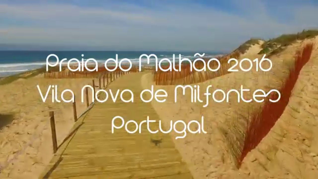 Malhão Beach - Vila Nova de Milfontes - Aerial view