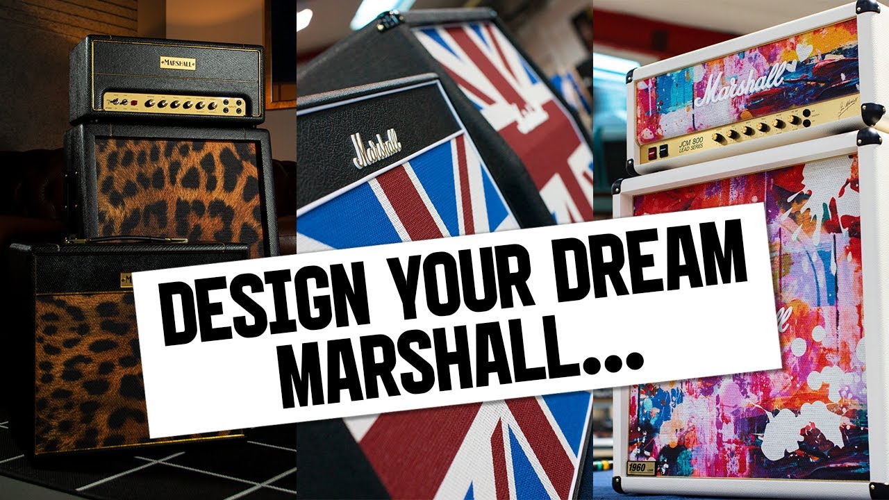 Design Your Dream Marshall Amp | Design Store