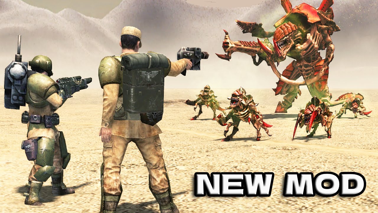Imperial Guard vs Tyranids - Last Victim Warhammer 40,000 Mod | Men of War: Assault Squad 2