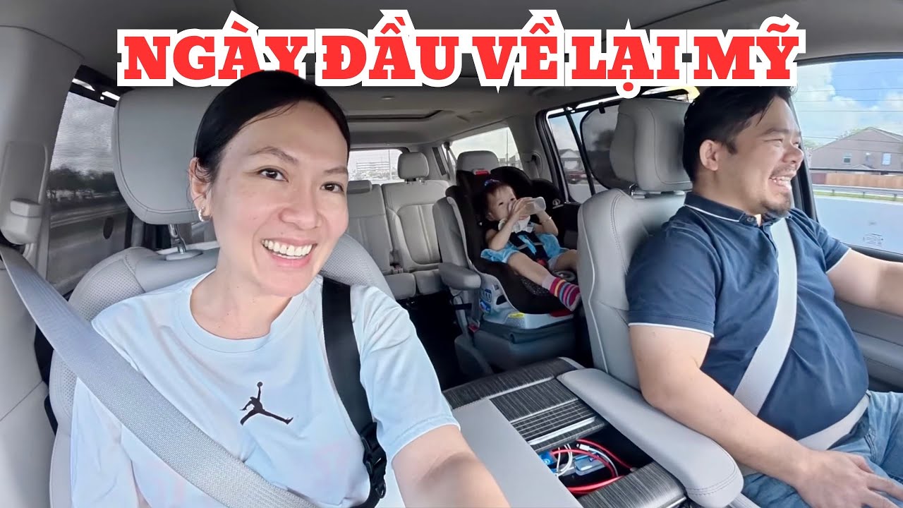 NGÀY ĐẦU VỀ LẠI MỸ - TÂM HỒN CÒN Ở VIỆT NAM 😂 || ĂN GÌ Ở MỸ