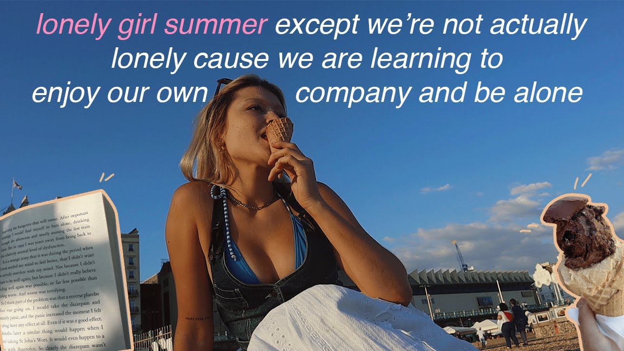 how to spend the summer alone (self date vlog)