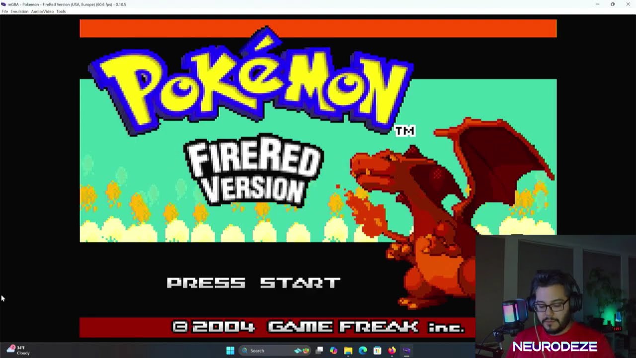 My search for Charlie Ep. 4 | Pokemon Fire Red | Neuro Plays