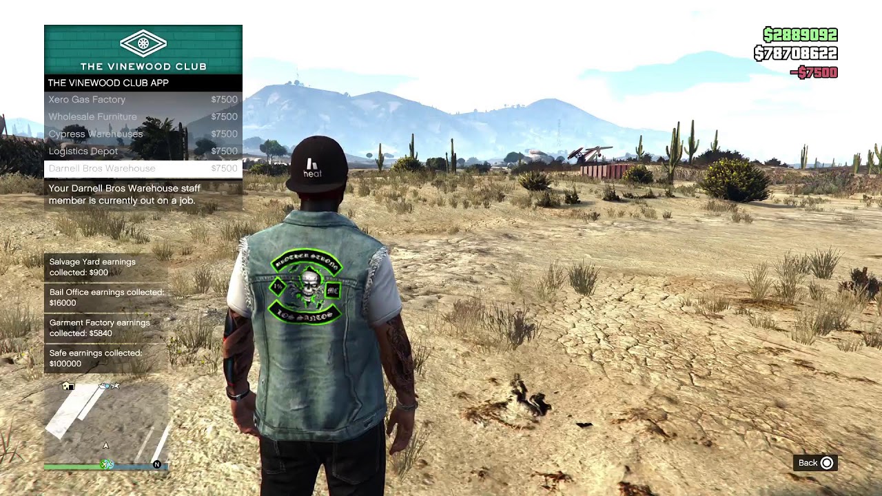 Grand Theft Auto 5 Online making money  brotherstrong on duty