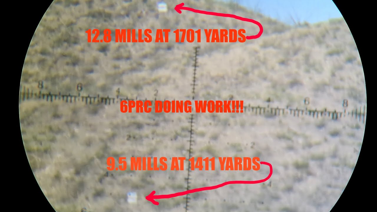 6MM PRC DOING WORK AT ELR RANGES!!! 109 BERGER 