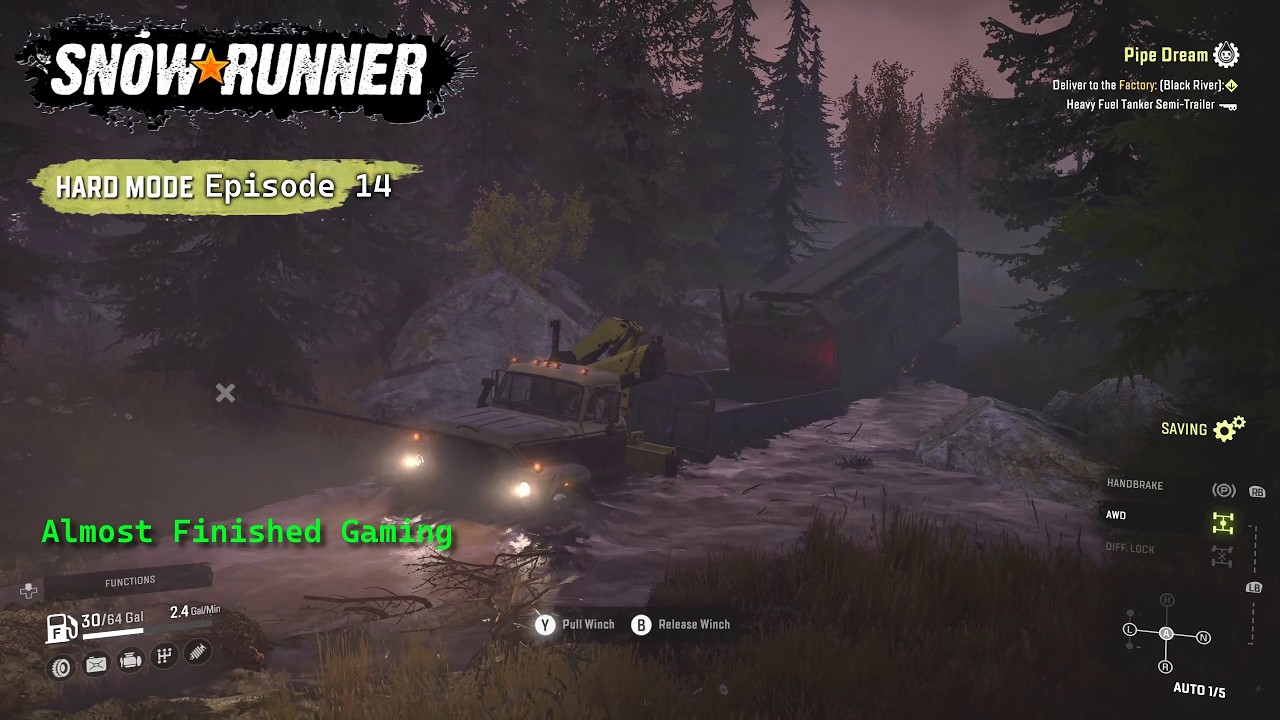 Episode 14: More Tasks. Hard Mode in Snow Runner.