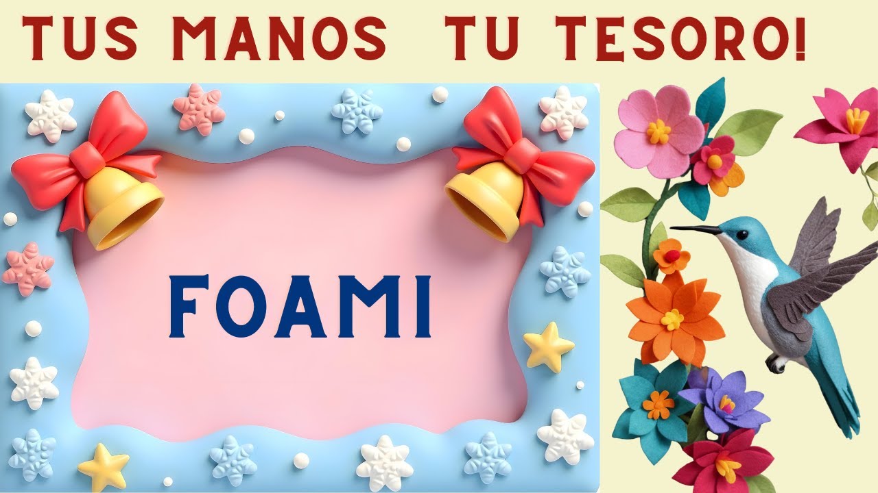 Figuras en Foami para Decorar o Vender / Manualidades con Foami