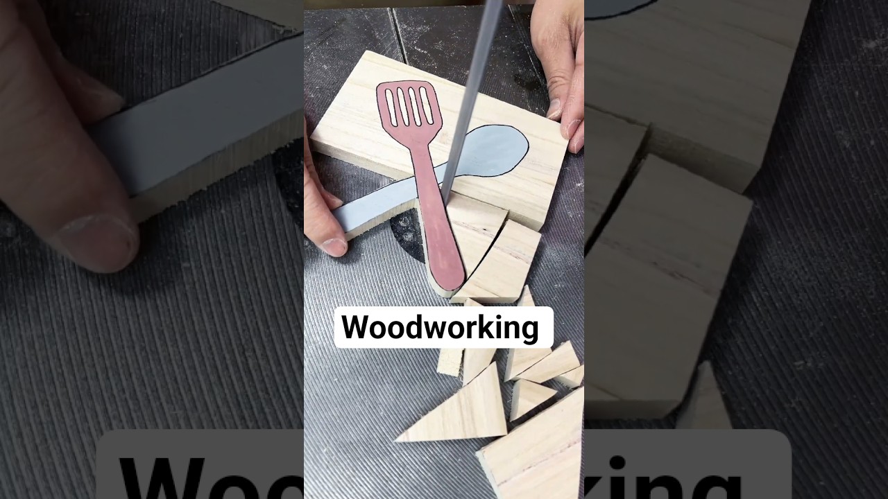 "Wooden Spoon Ki Perfect Cutting! 🪵🥄