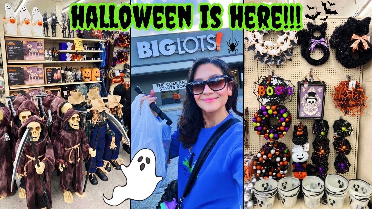BIG LOTS HALLOWEEN (& Christmas) 2025!🎃 It’s BACK! + Krogers & Ingles!🖤 Haul!🐻👻