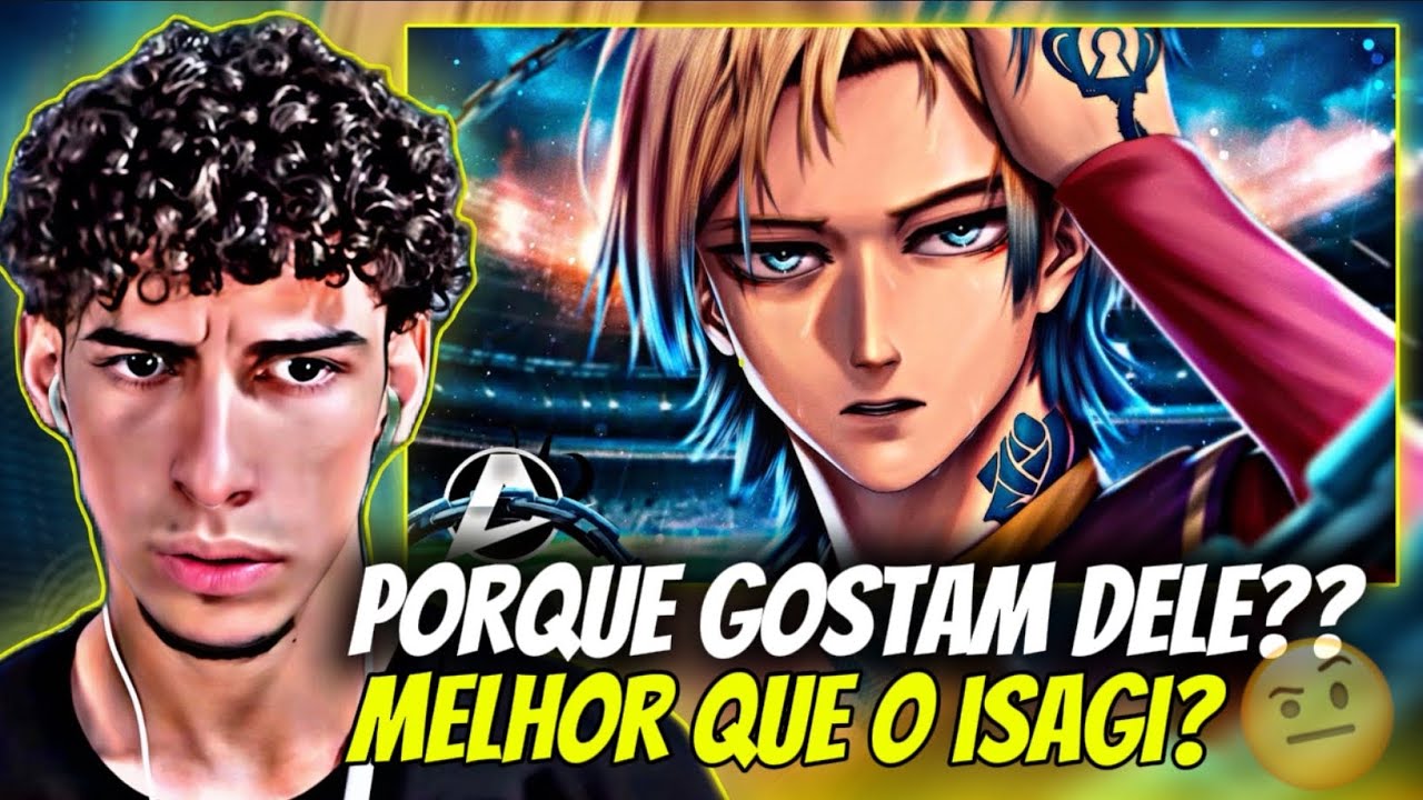 React - ♪ Michael Kaiser (Blue Lock)| O Melhor | AniRap
