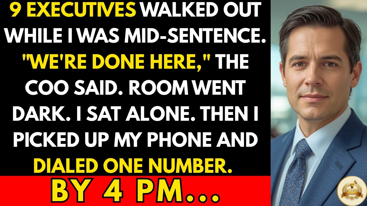 9 Executives Walked Out Of My Presentation So I Made One Phone Call | OFFICE REVENGE