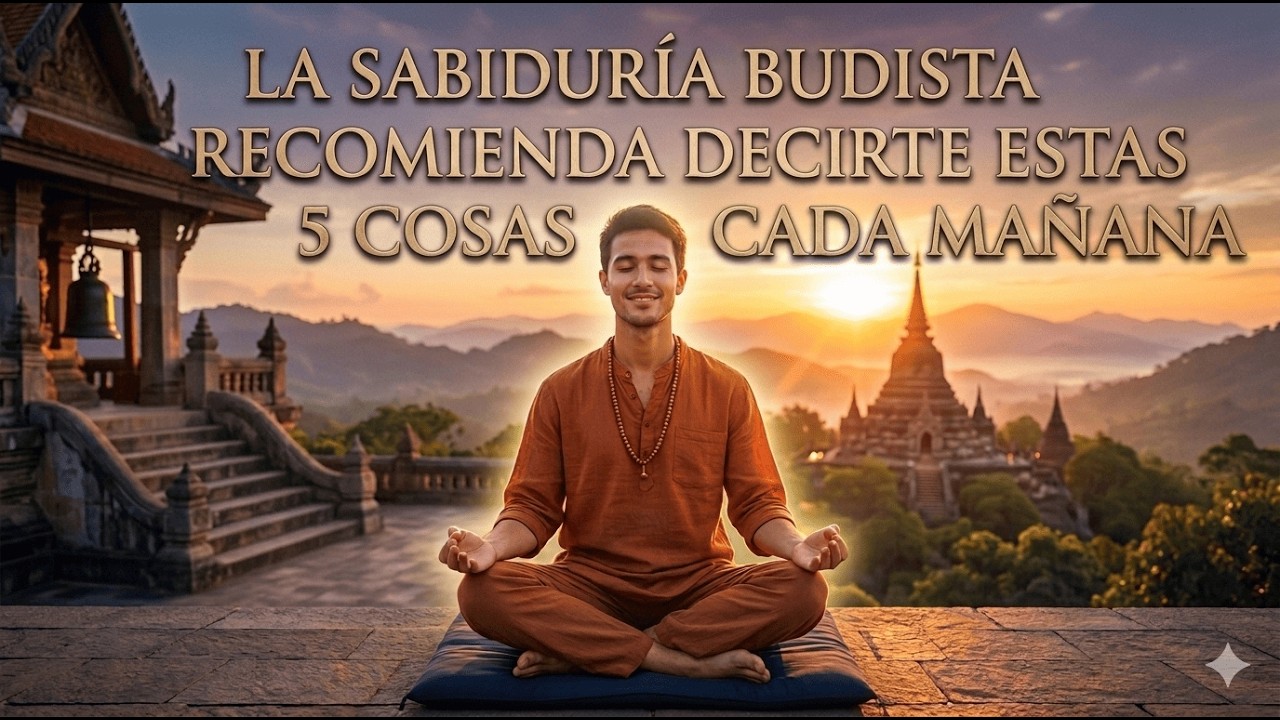 LA SABIDURÍA BUDISTA RECOMIENDA DECIRTE ESTAS 5 COSAS CADA MAÑANA